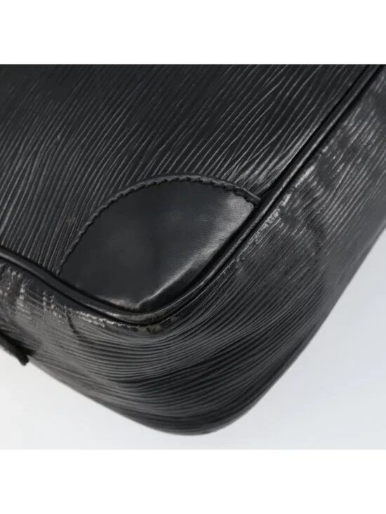 Authentic LOUIS VUITTON Epi Trocadero 27 Shoulder Bag Black M52312 LV - Picture 8 of 16